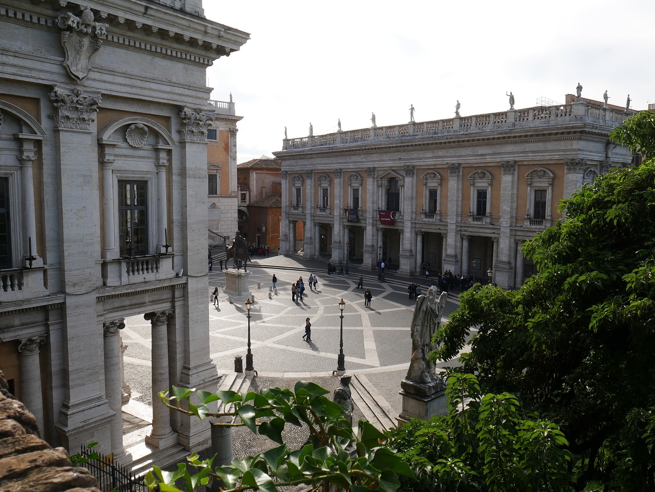 capitoline hill, square, rome