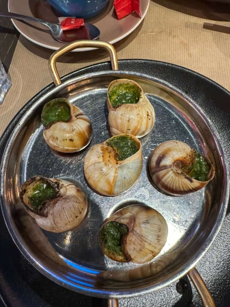 French Cuisine Escargot 