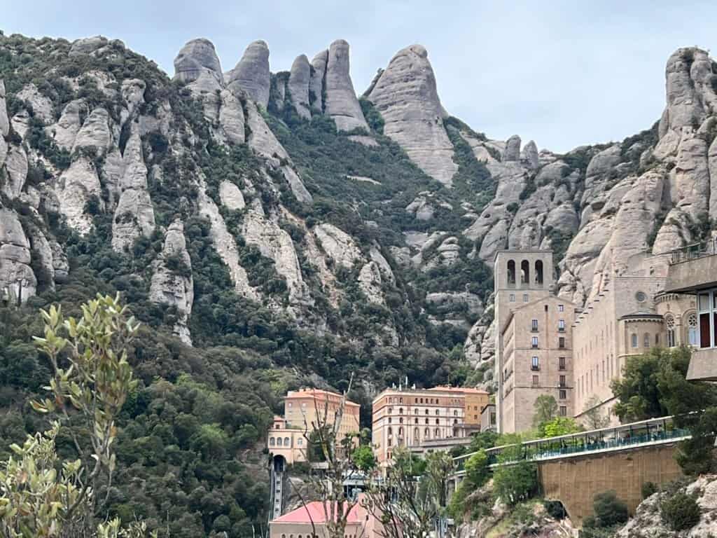 Monserrat Spain near Barcelona