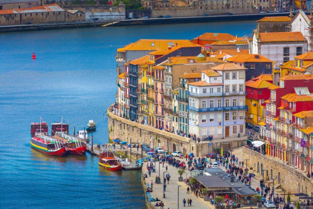 Ribeira District in Porto