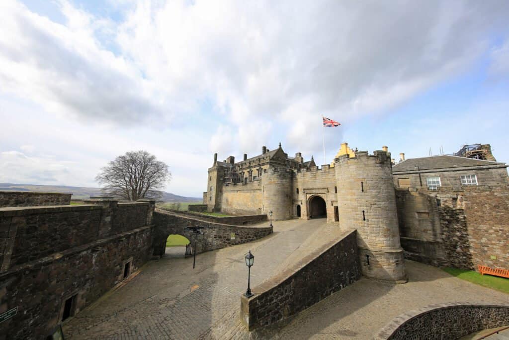 Stirling Castle at Highland, Scotland