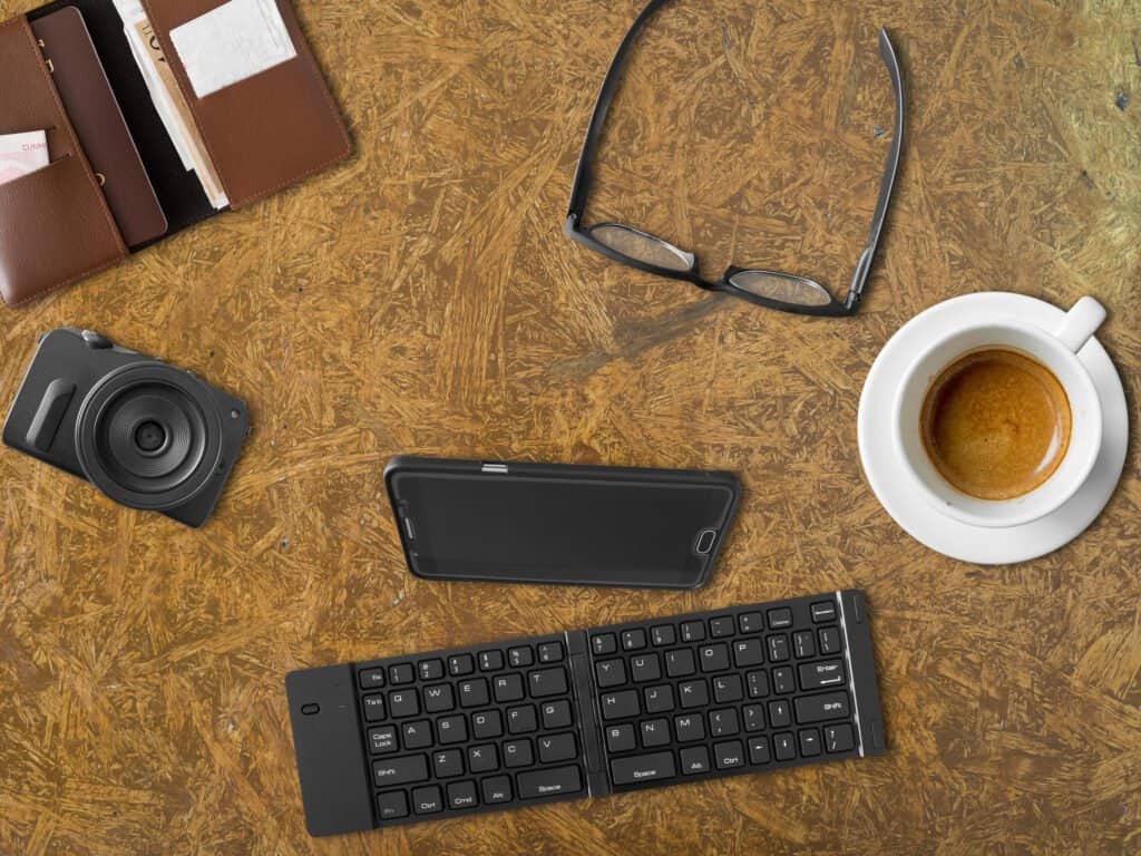 Travel-Sized Bluetooth Keyboard