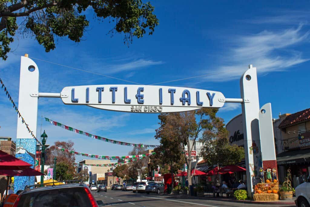 Little Italy in San Diego