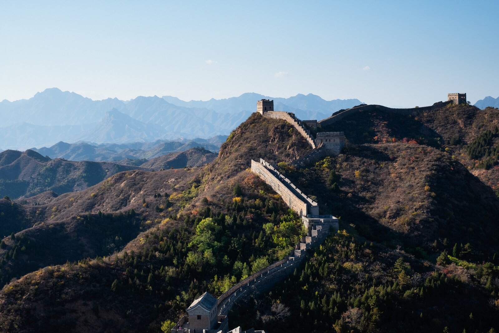 the Great Wall at beijing,china