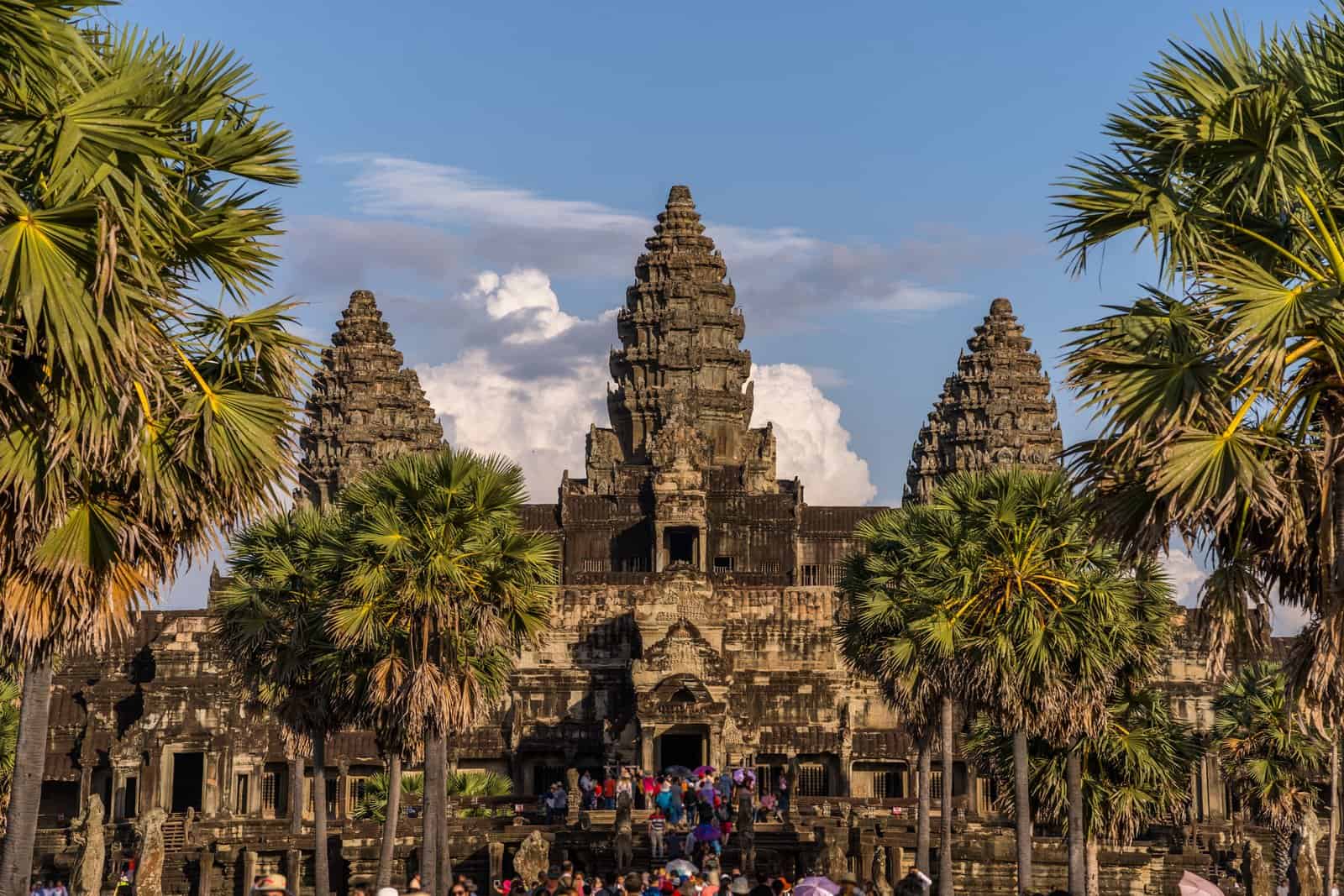 Ankor Wat on day, Siem Reap, Cambodia