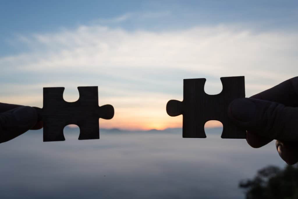 puzzle as a souvenir 