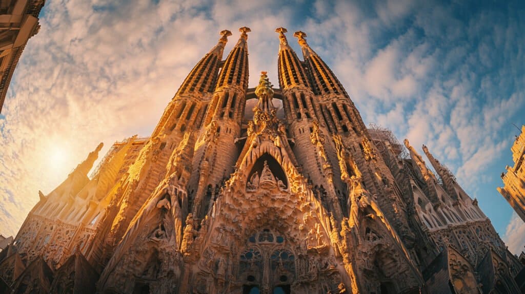 Sagrada Familia in Barcelona, Spain