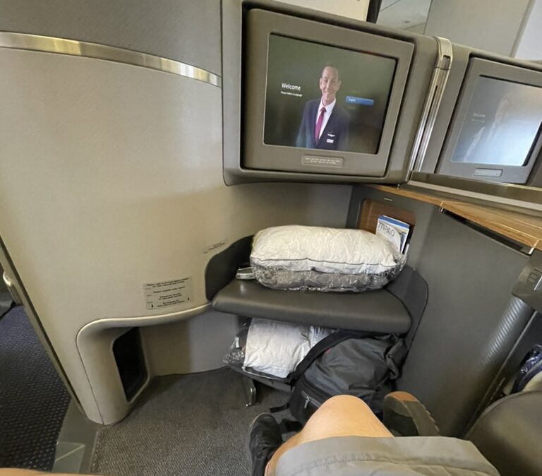 business class seat