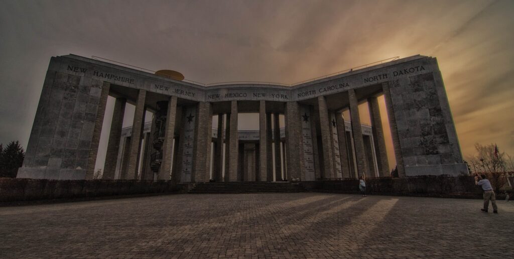memorial, ww2, military